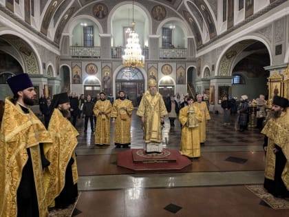 Всенощное бдение в Шуе в честь священномученика Климента