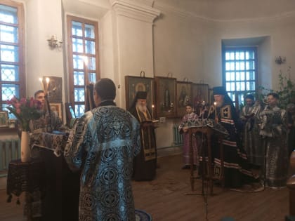 Чтение Великого покаянного канона прп. Андрея Критского в Покровском храме г. Шуя