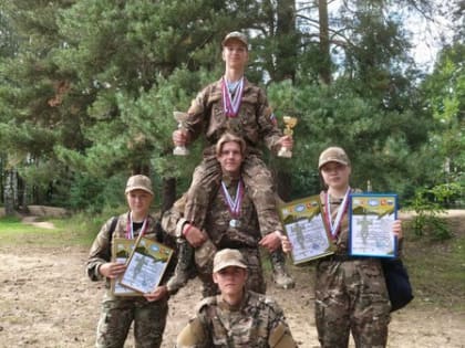 Юнармейцы Шуи одержали победу на Спартакиаде Ивановской области