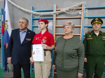 В ивановской школе №56 прошел смотр-конкурс «Равнение на мужество»