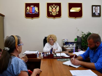 Глава города провела очередной прием граждан