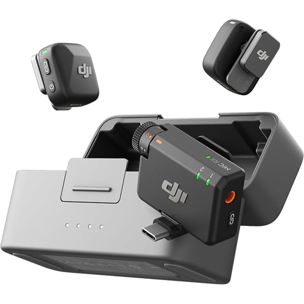 Avis complet DJI Mic Mini (2 émetteurs + 1 récepteur + boîtier de charge)