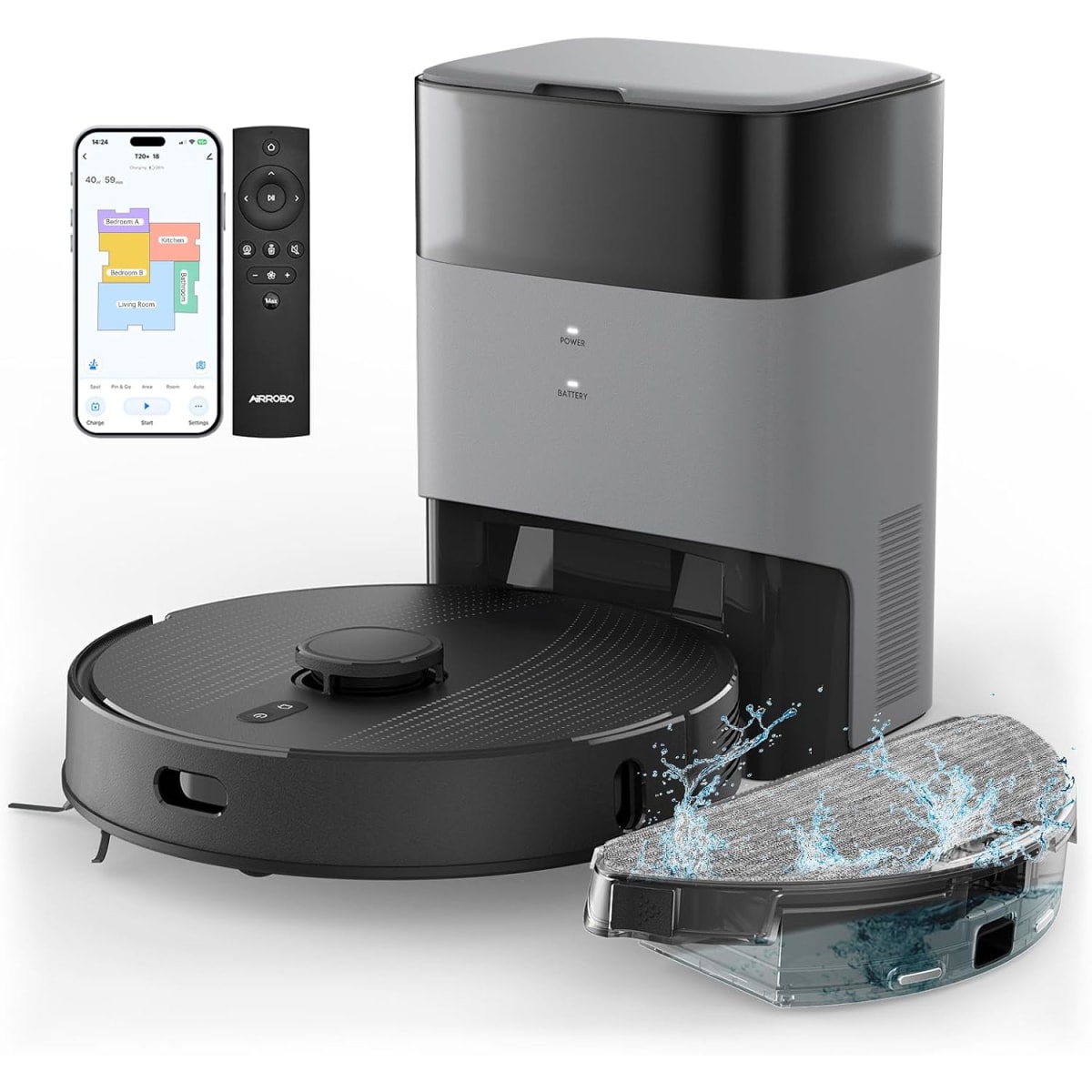 Avis Airrobo T20 : accessoires fournis