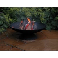 Esschert Design Gusseisen-Feuerschale niedrig Ø 60 cm