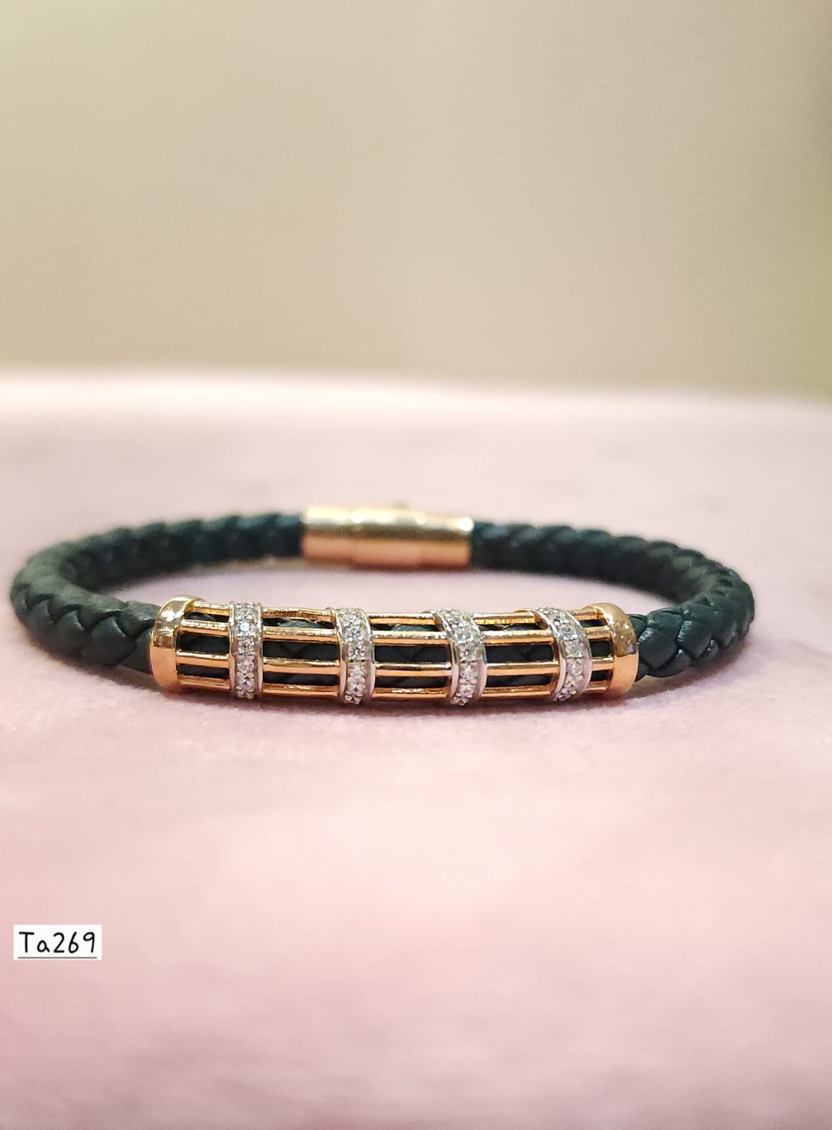 The Emerald Sovereign Braid Bracelet