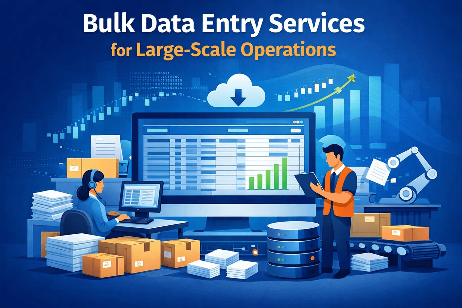 Bulk Data Entry Services for Large Operations | Fast & Accurate