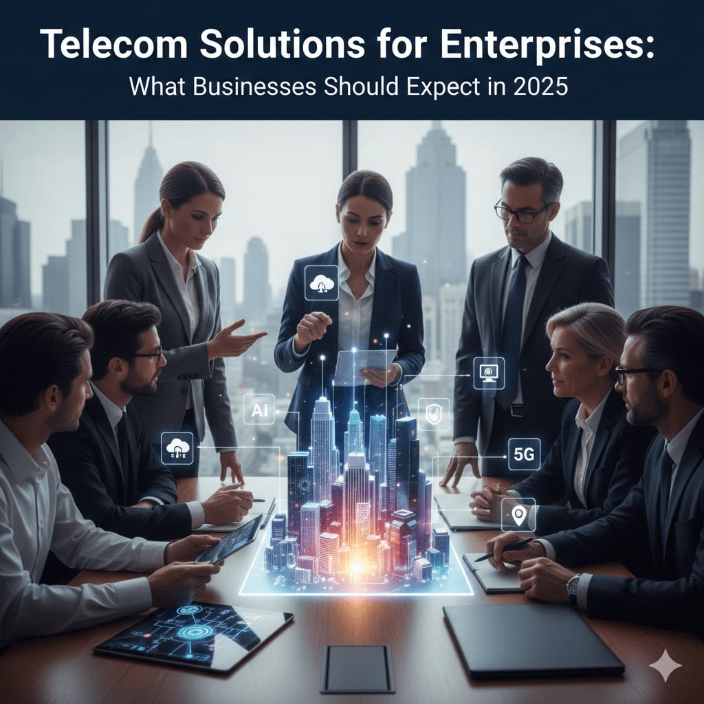 Telecom Solutions for Enterprises: What Businesses Should Expect in 2025