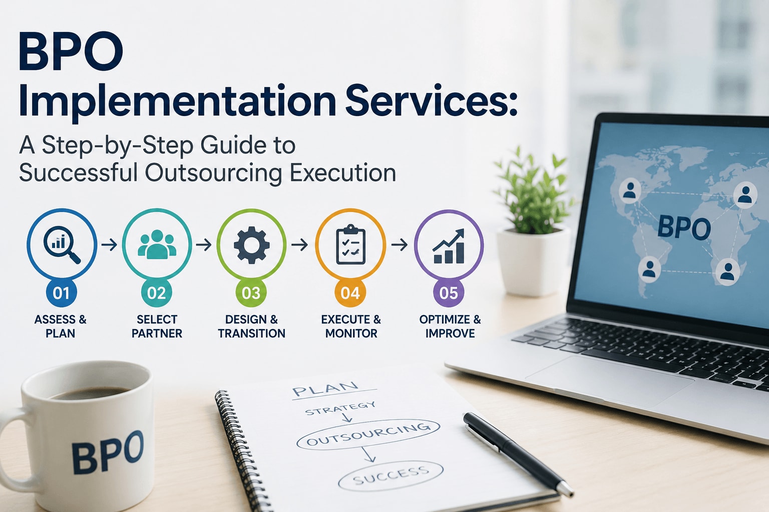 BPO Implementation Services | Step-by-Step Outsourcing Guide