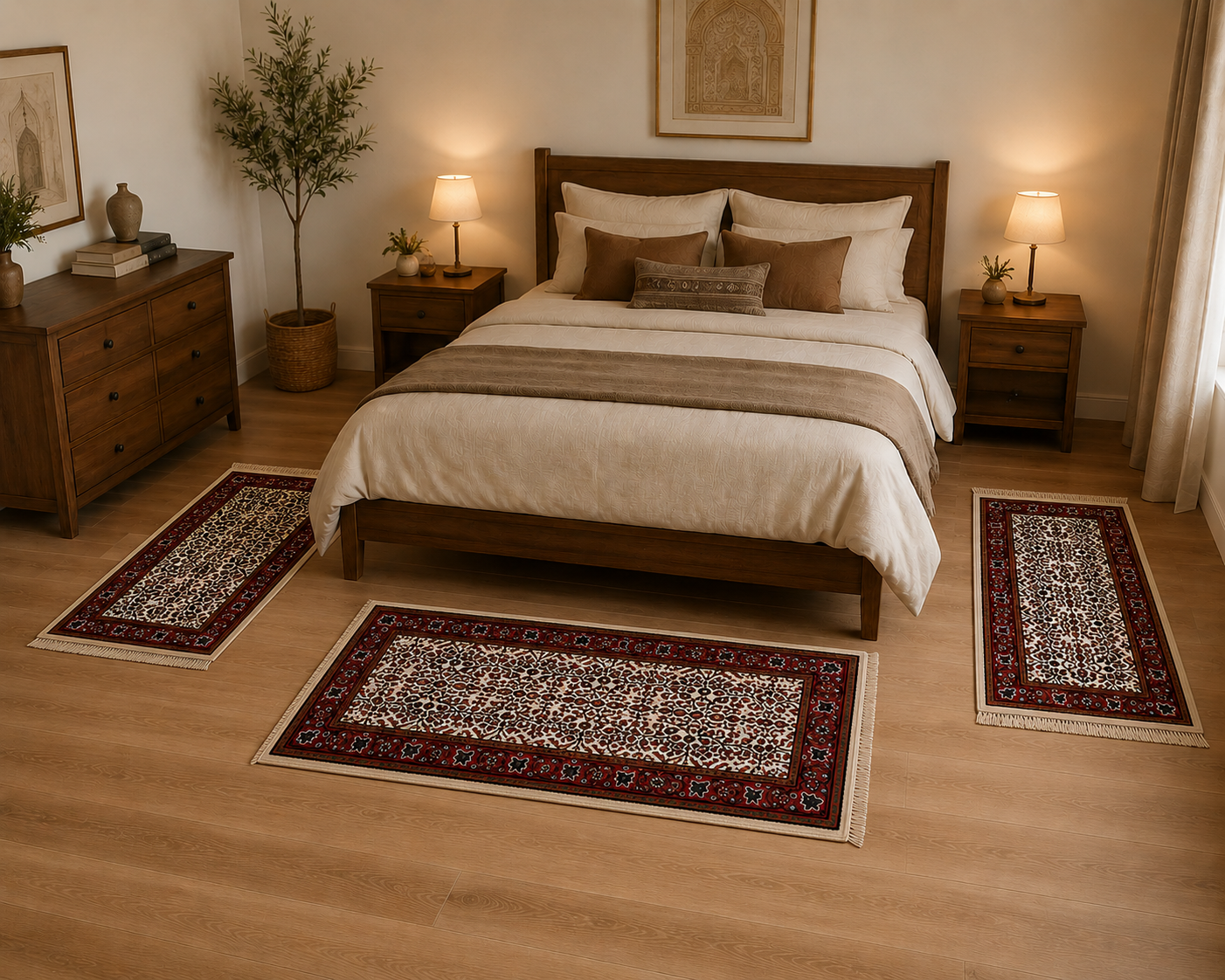 fleur de jasmin1², tapis artisanal tunisien