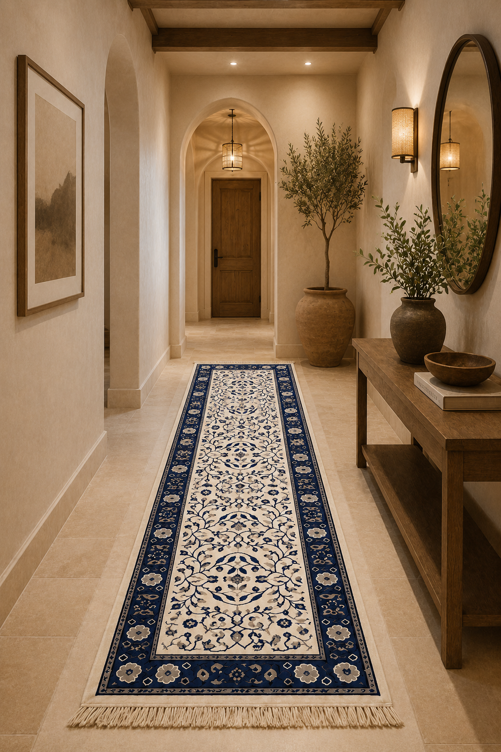 fleurjasmin3, tapis artisanal tunisien