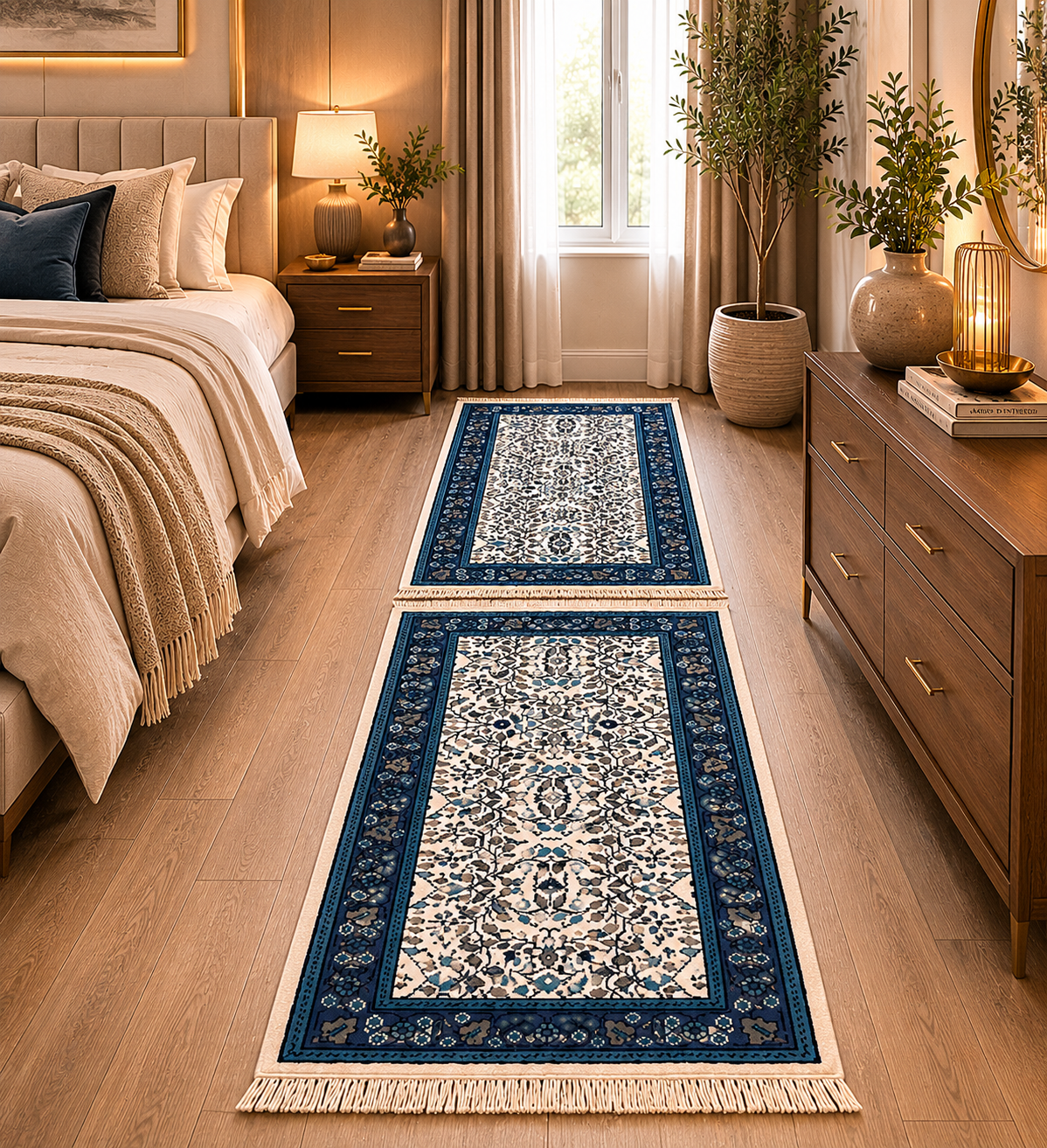 fleur jasmin4, tapis artisanal tunisien
