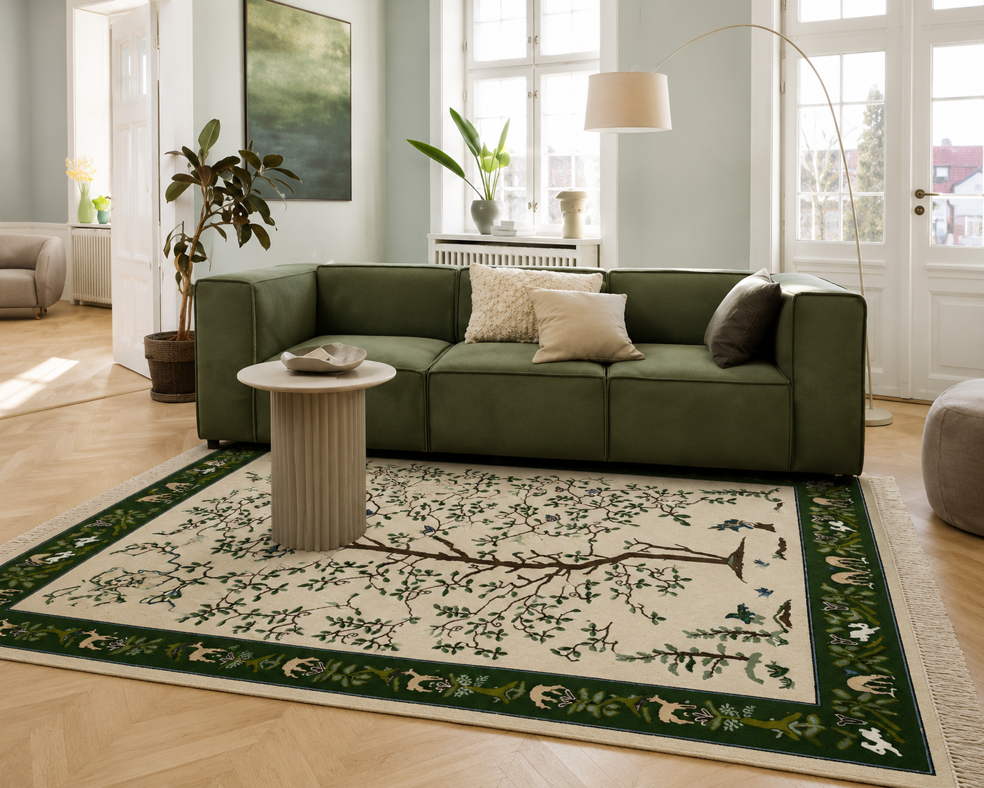 Arbre de Vie, tapis artisanal tunisien