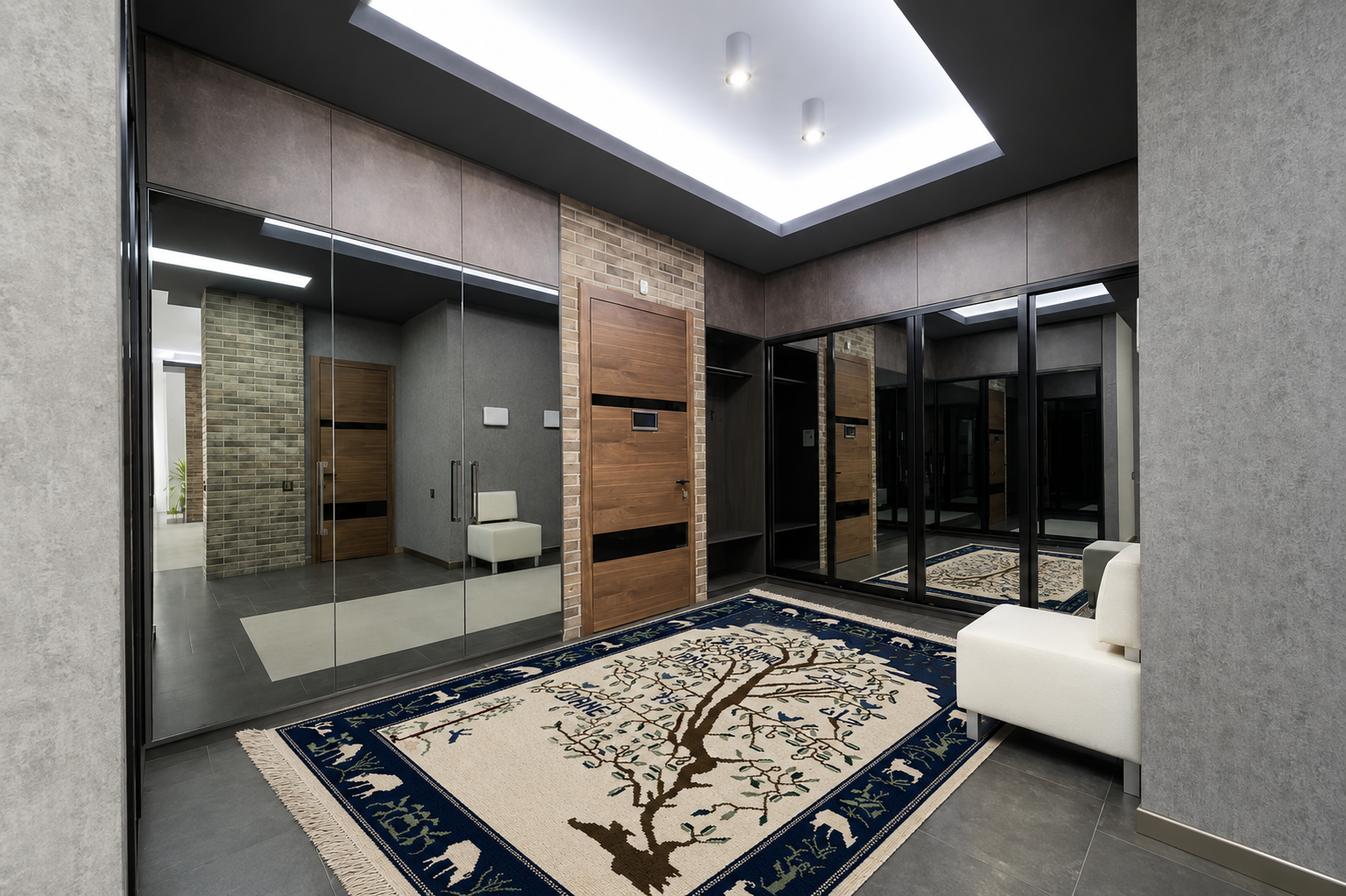 arbre de vie5, tapis artisanal tunisien