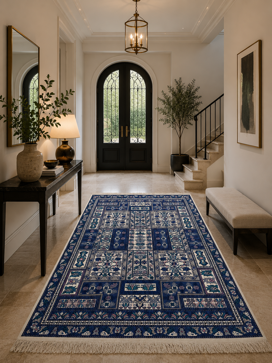 tapis carlage2, tapis artisanal tunisien