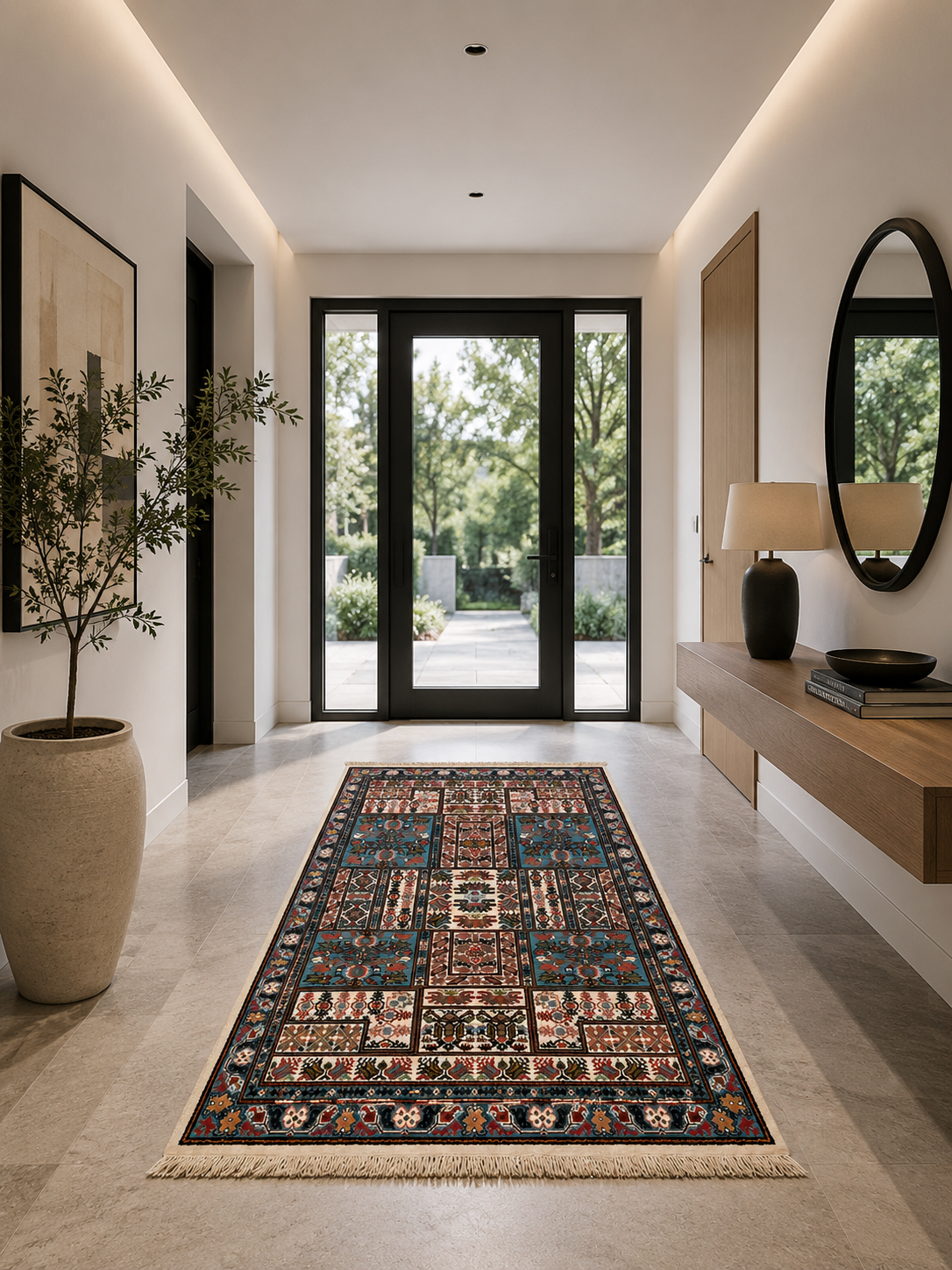 tapis carlage6, tapis artisanal tunisien