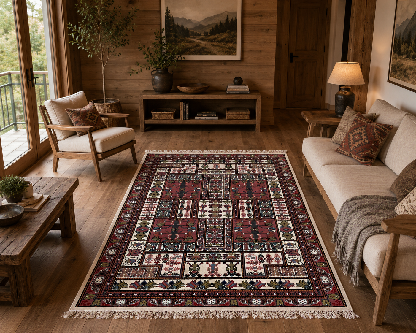 tapis carlage8, tapis artisanal tunisien