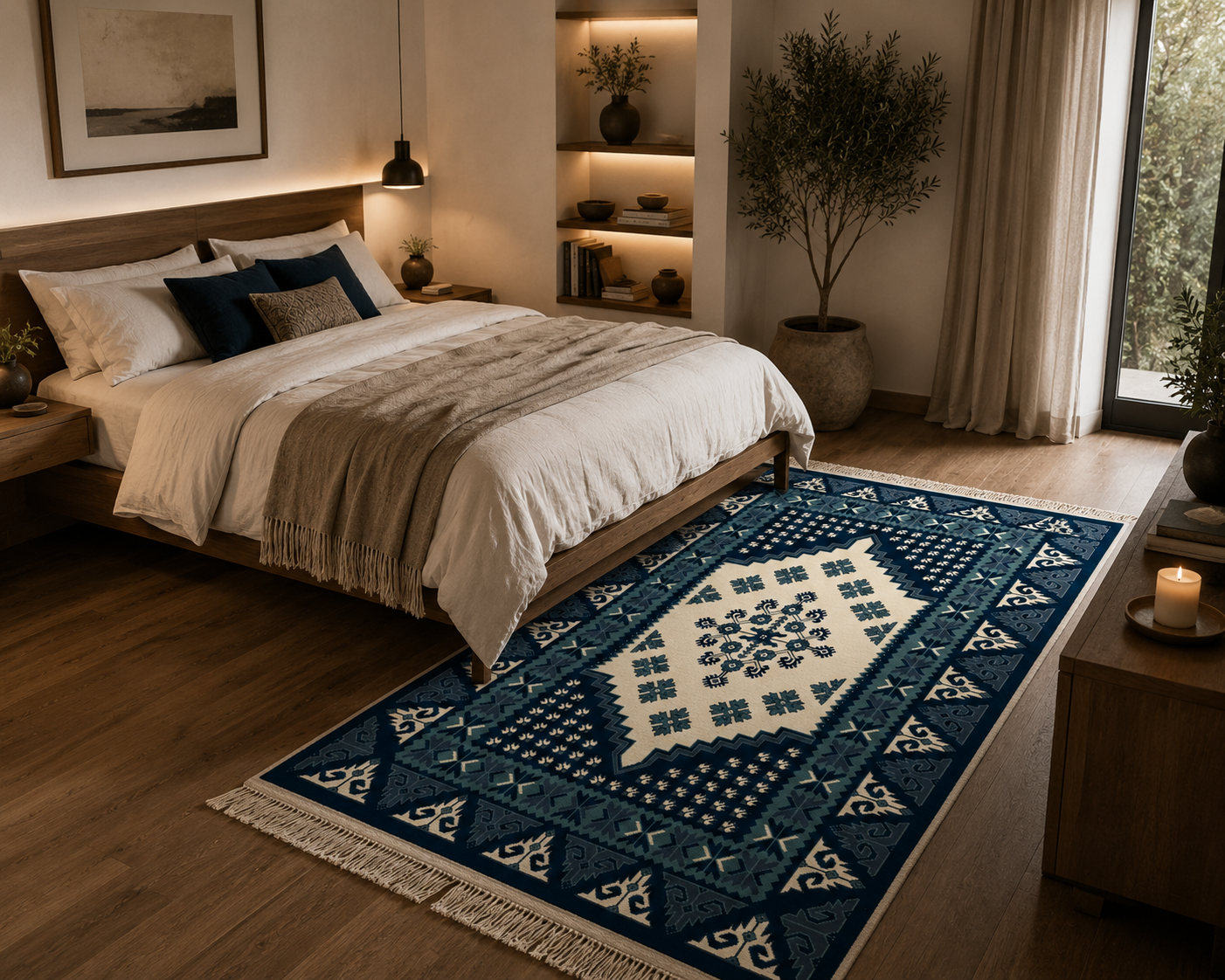 tapis de kairouan2, tapis artisanal tunisien