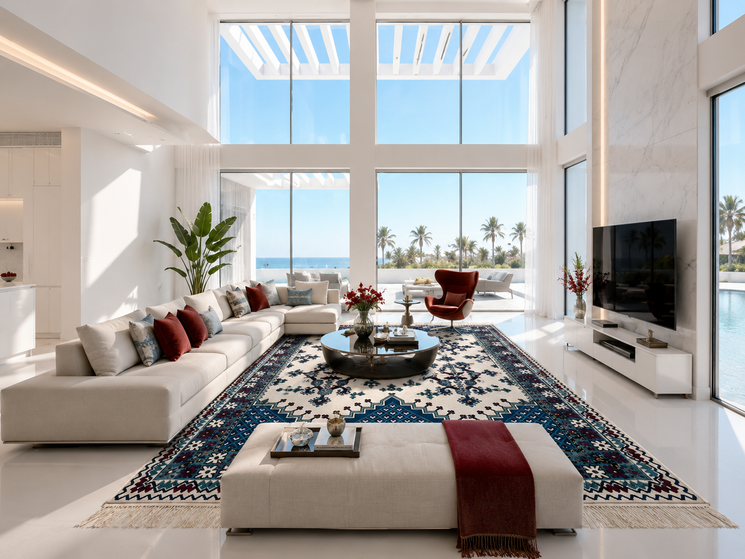 tapis de kairouan8, tapis artisanal tunisien
