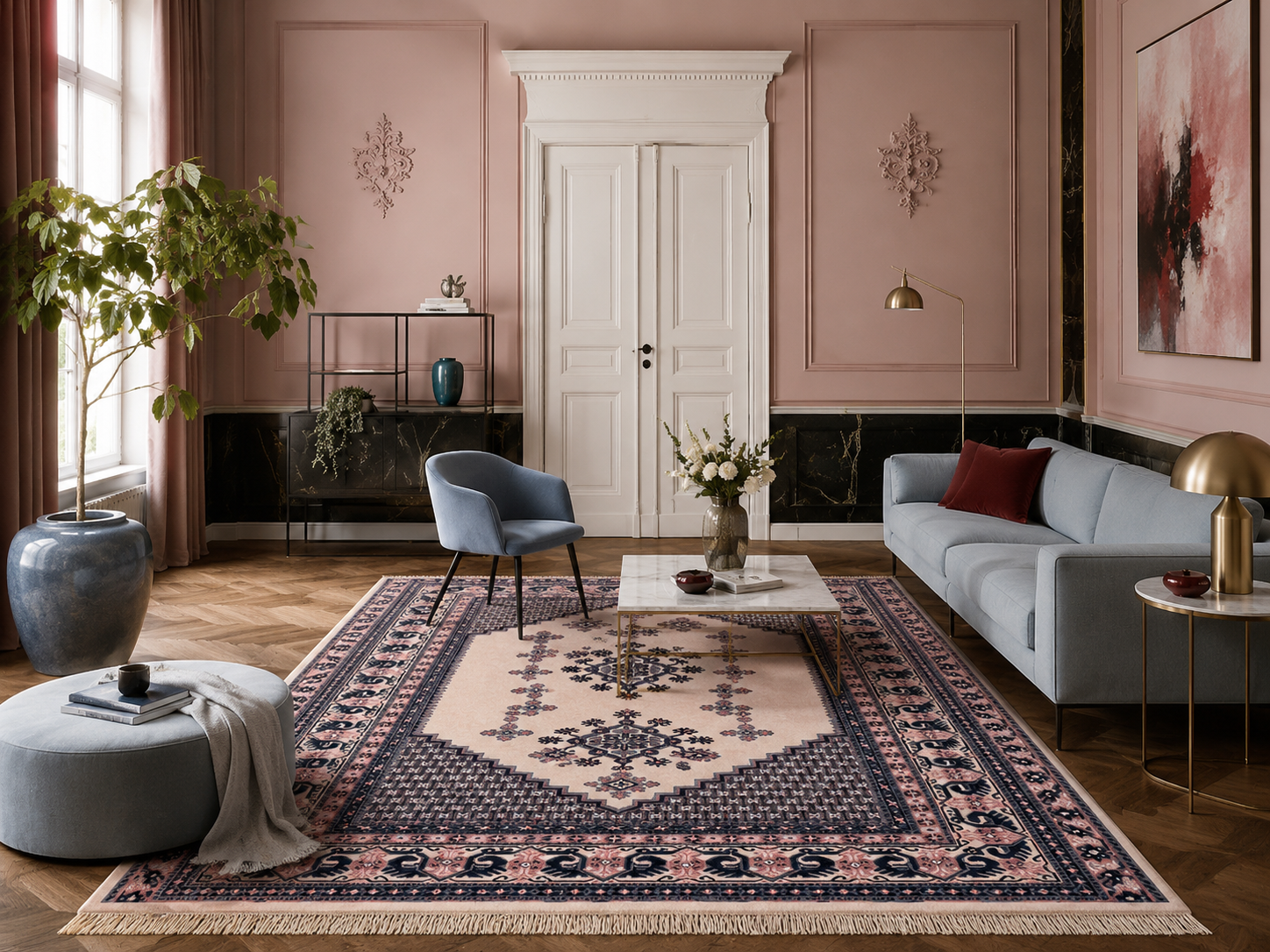 tapis de kairouan9, tapis artisanal tunisien