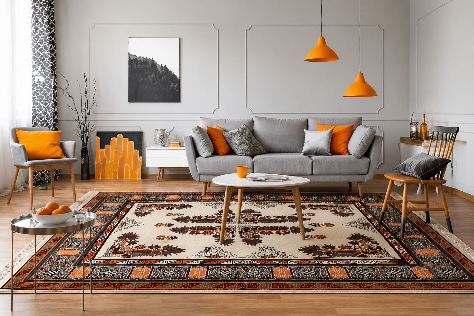 tapis de kairouan1.3, tapis artisanal tunisien