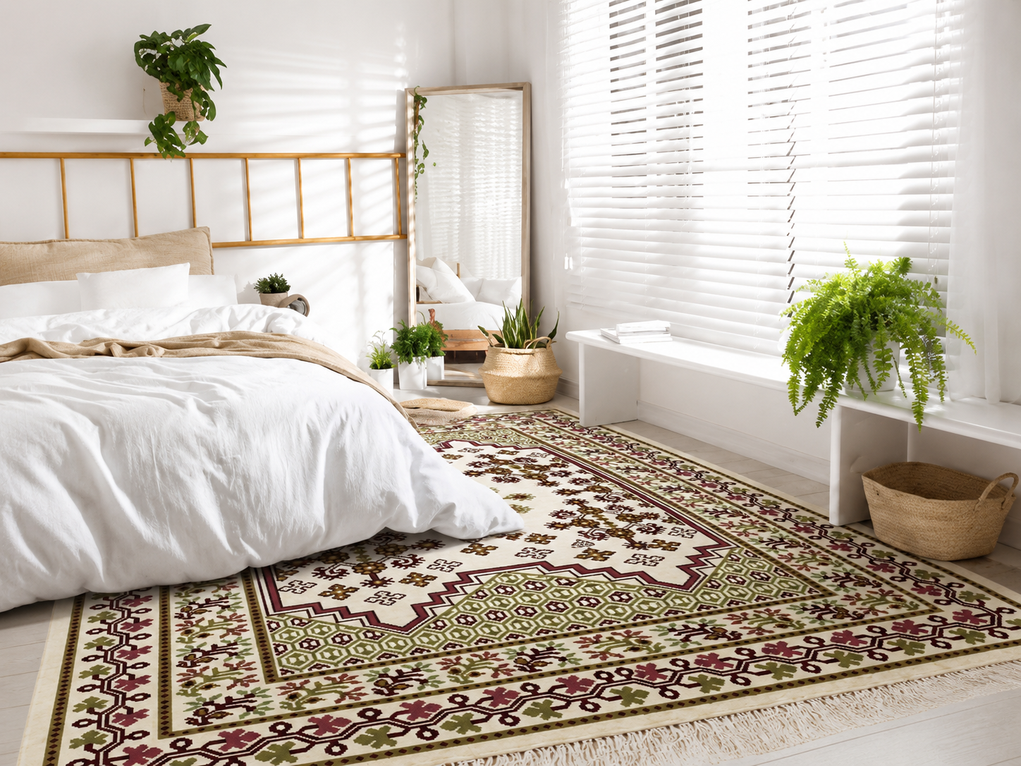 tapis de kairouan2.1, tapis artisanal tunisien