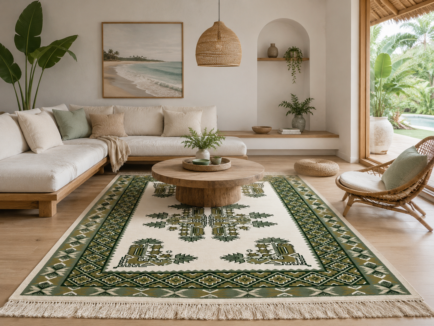 tapis de kairouan2.3, tapis artisanal tunisien