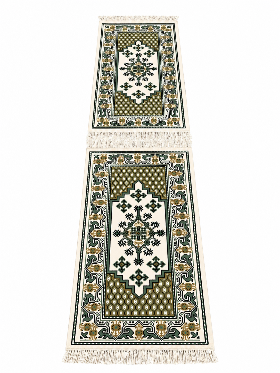 tapis de kairouan2.5 descente de lit, tapis artisanal tunisien