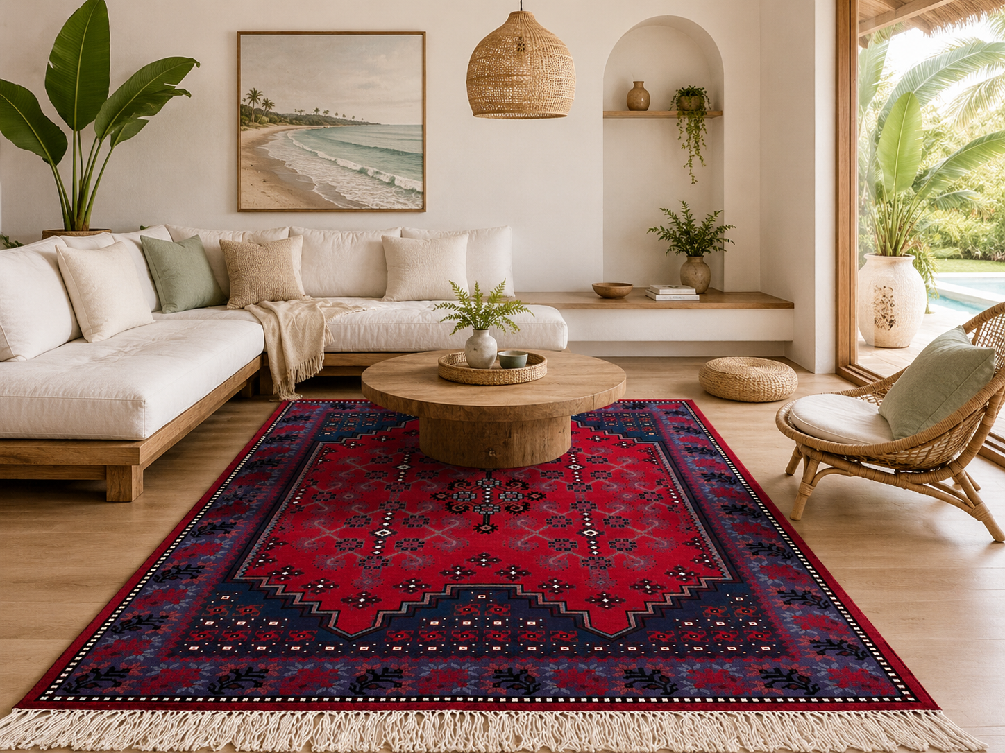 tapis de kairouan2.7, tapis artisanal tunisien