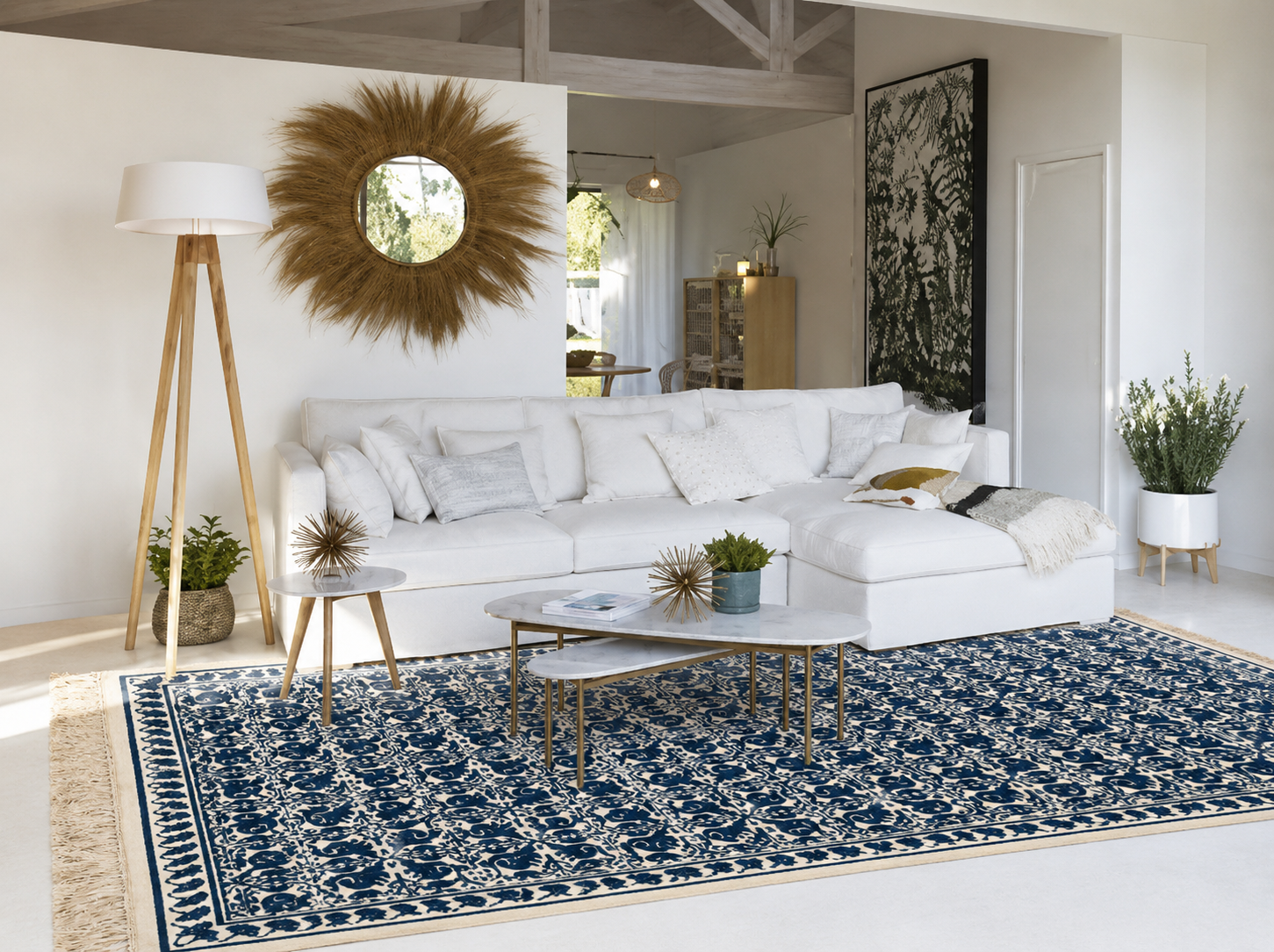 tapis scarabée 1, tapis artisanal tunisien