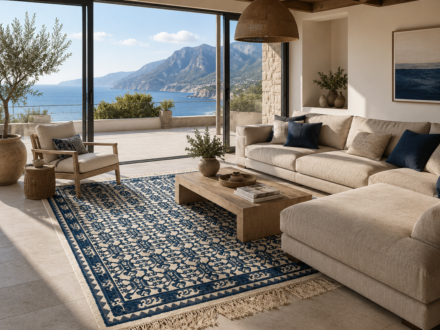 tapis scarabée 2, tapis artisanal tunisien