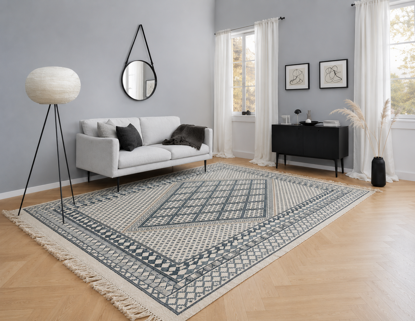 margoum1.1, tapis artisanal tunisien