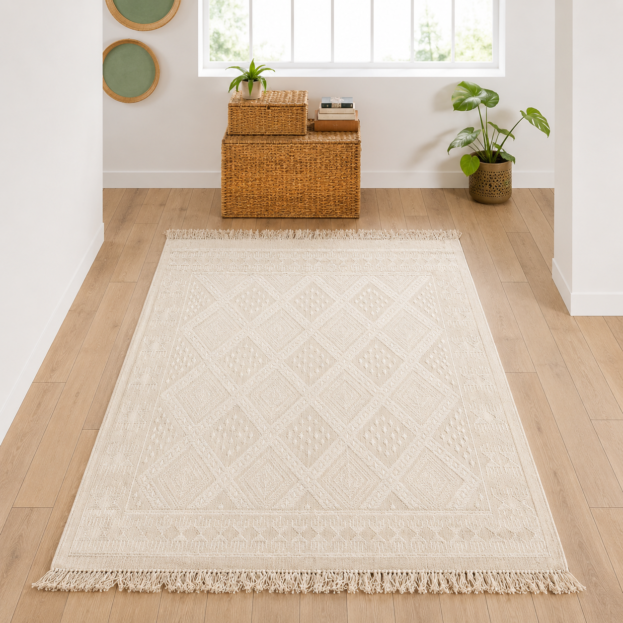 margoum temps sur temps6, tapis artisanal tunisien