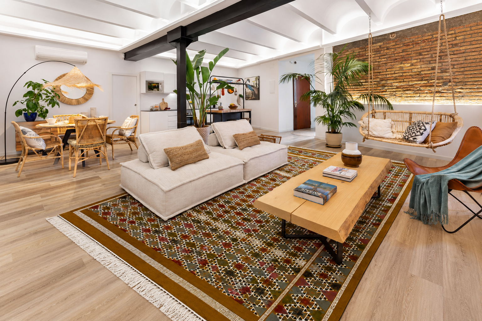 kilim toujen zafran8, tapis artisanal tunisien