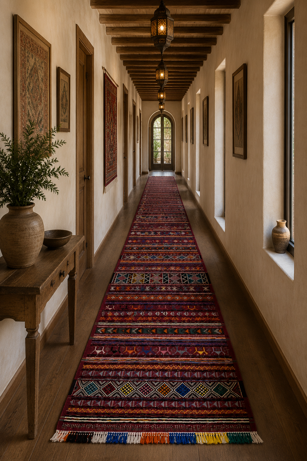 kilim extra fin1, tapis artisanal tunisien