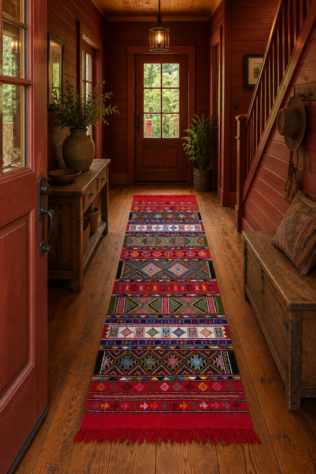 kilim extra fin2, tapis artisanal tunisien