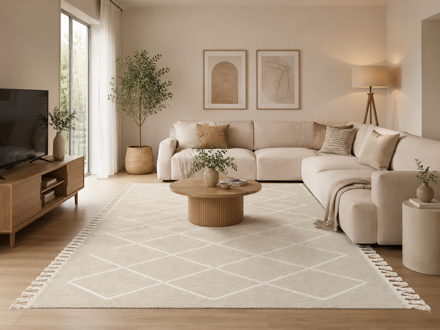 killim bérbere gris3, handmade Tunisian rug