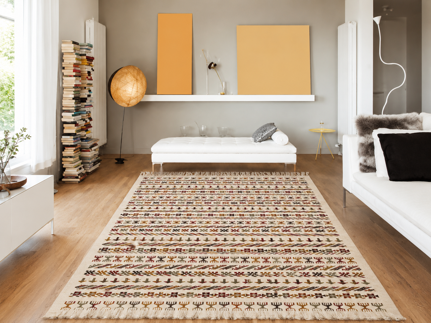 Margoum berbère3, tapis artisanal tunisien