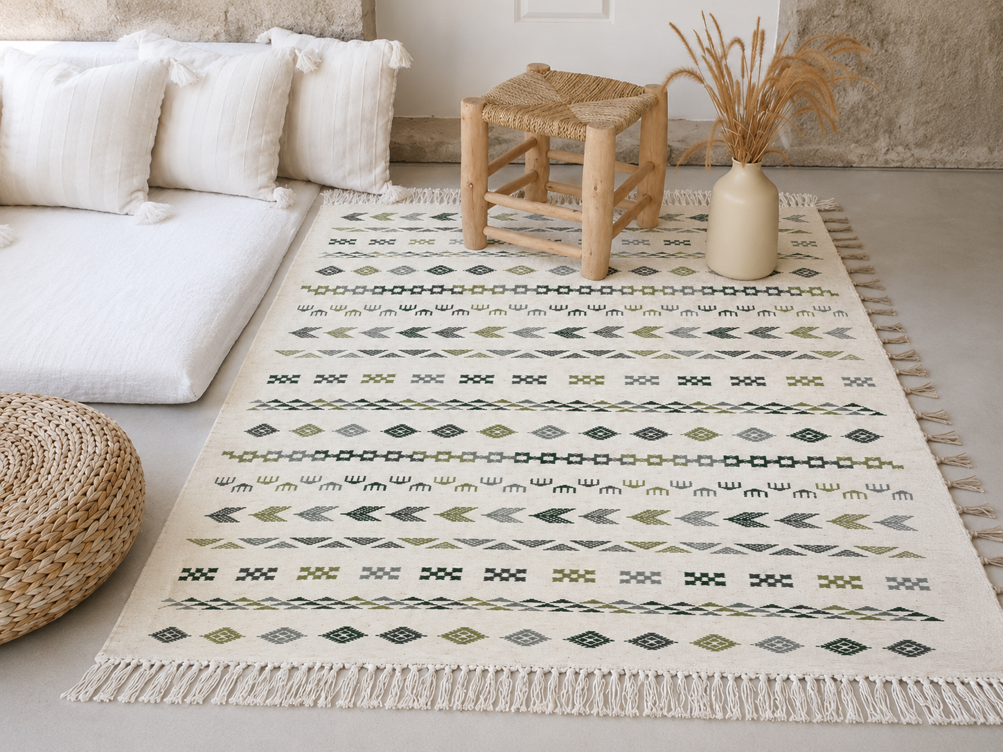 Margoum berbère8, handmade Tunisian rug