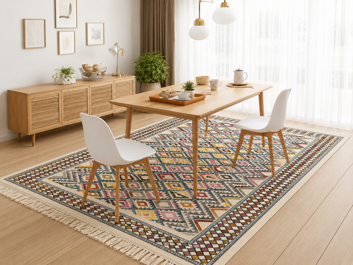 Margoum berbère9, handmade Tunisian rug