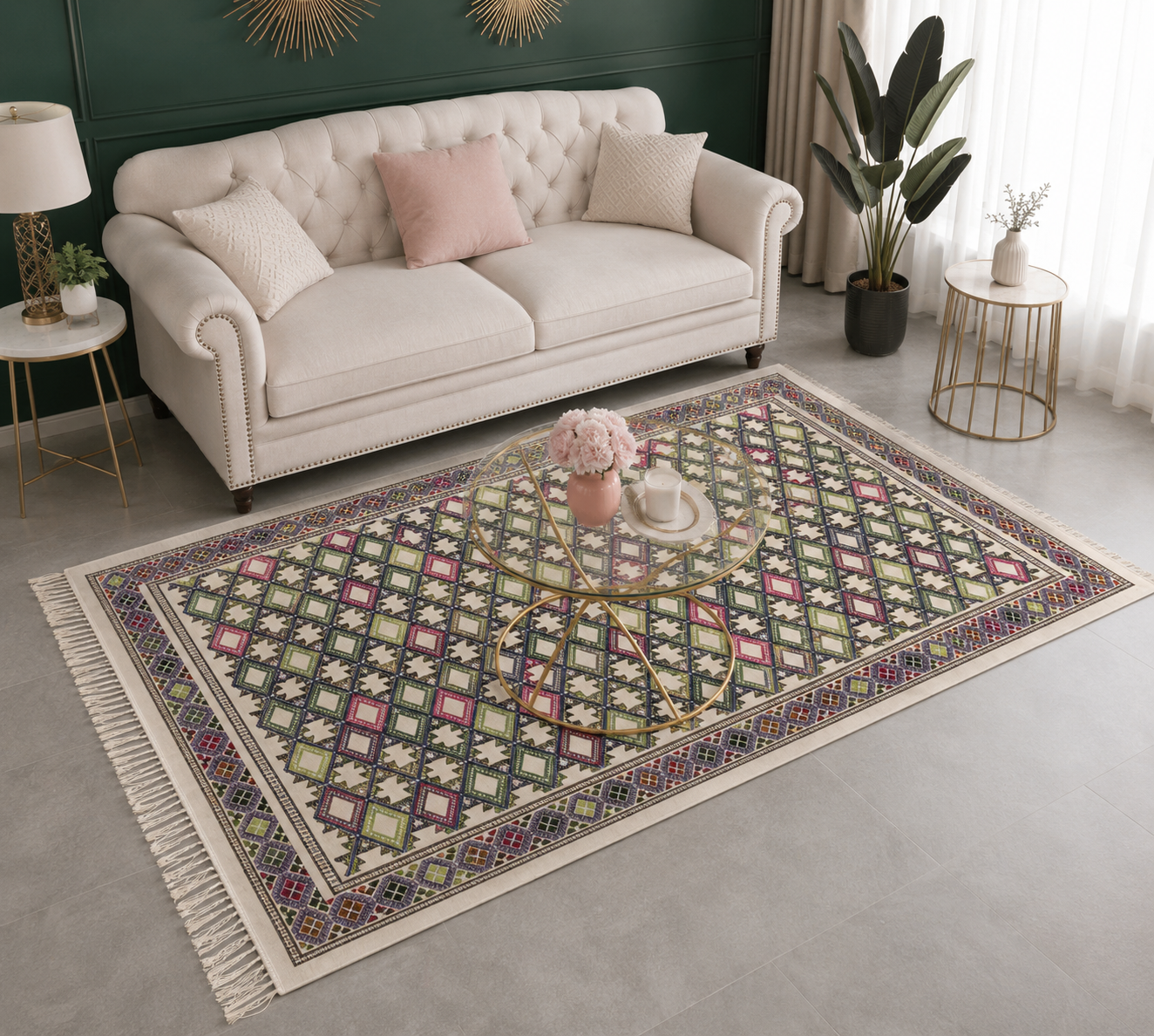 Margoum berbère1.2, handmade Tunisian rug