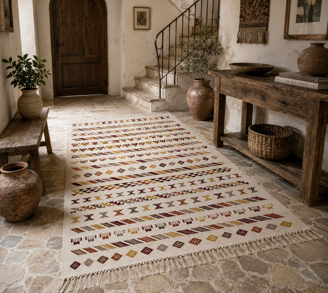 Margoum berbère1.3, handmade Tunisian rug