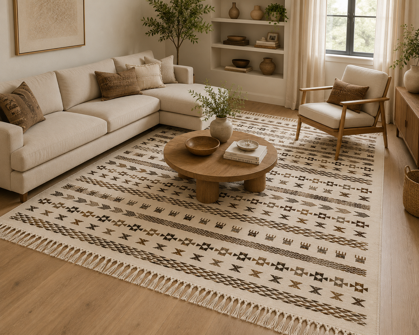 Margoum berbère1.8, handmade Tunisian rug