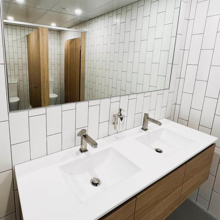 Melbourne CBD commercial bathroom renovation