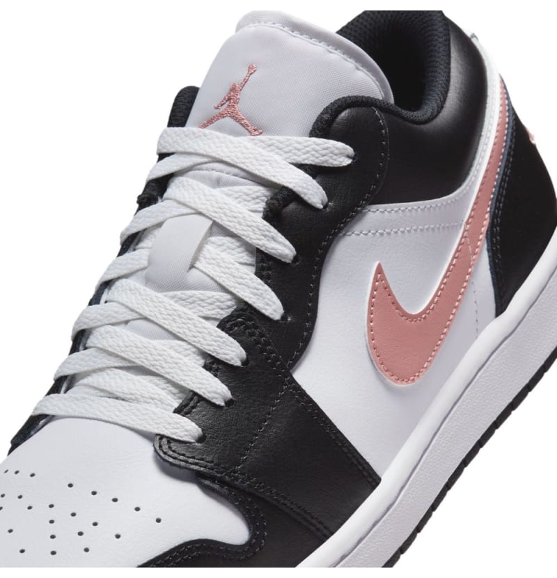 AIR JORDAN 1 LOW BLACK RUST PINK