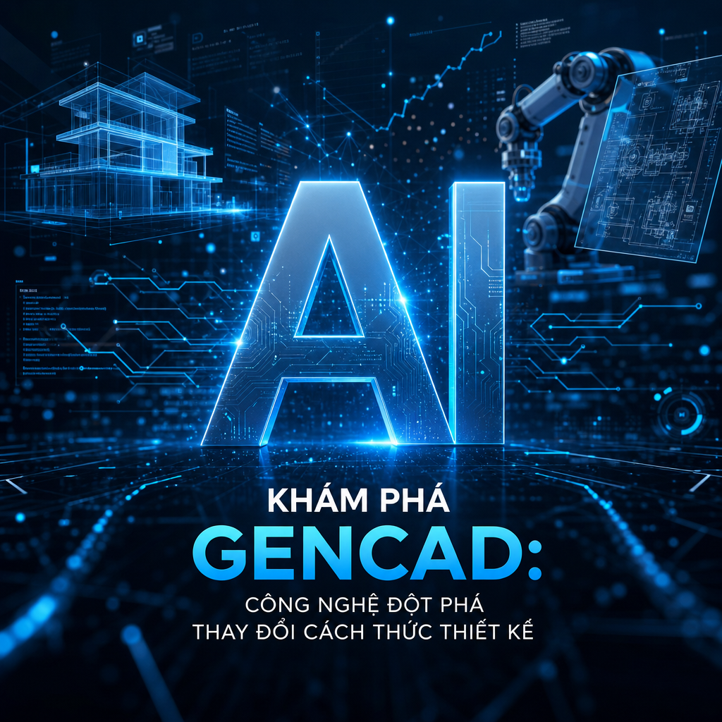 Khám Phá GenCAD: Công Nghệ Đột Phá Thay Đổi Cách Thức Thiết Kế