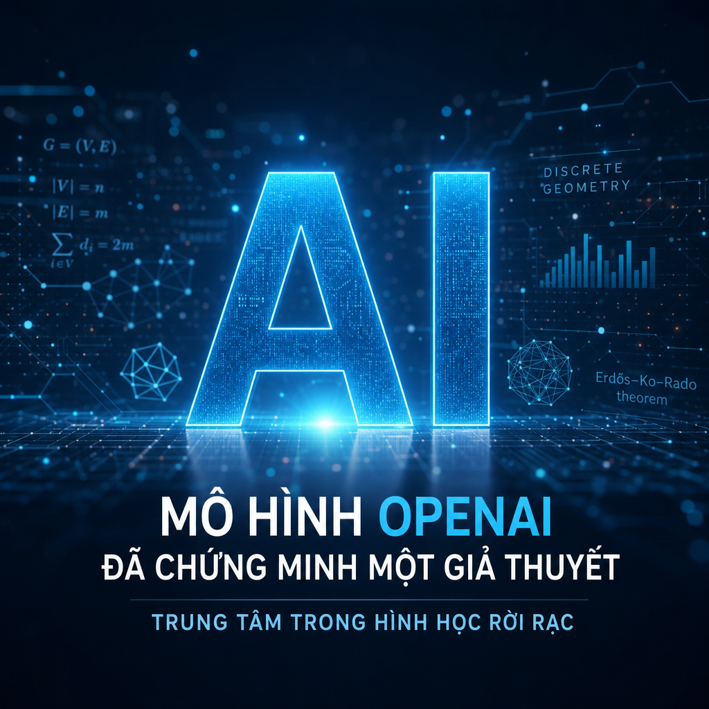 Mô Hình OpenAI Đã Chứng Minh Một Giả Thuyết Trung Tâm Trong Hình Học Rời Rạc