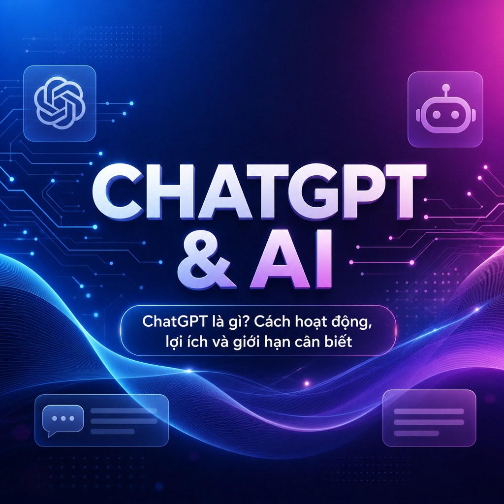 ChatGPT là gì? Cách hoạt động, lợi ích và giới hạn cần biết