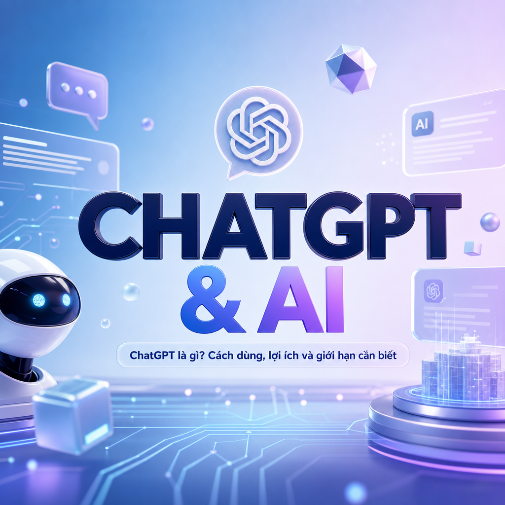 ChatGPT là gì? Cách dùng, lợi ích và giới hạn cần biết