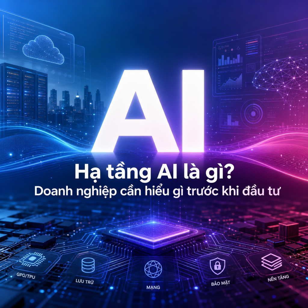 Hạ tầng AI là gì? Doanh nghiệp cần hiểu gì trước khi đầu tư