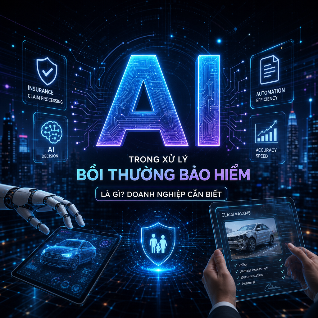 AI trong xử lý bồi thường bảo hiểm là gì? Doanh nghiệp cần biết